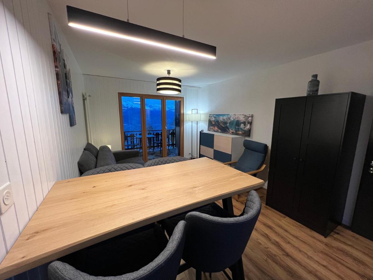 Cosy Studio For 4 Near Ski Lift, Melezes K22 Veysonnaz Dış mekan fotoğraf