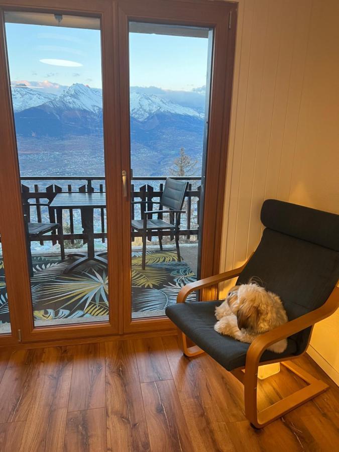 Cosy Studio For 4 Near Ski Lift, Melezes K22 Veysonnaz Dış mekan fotoğraf